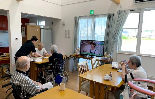 住宅型有料老人ホーム ミエル~miel~の内観